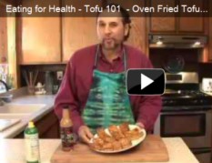cooking class oven fried tofu